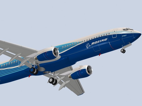 boeing dreamliner 3d obj - Boeing 737-900 ER Dreamliner by PedroFaut